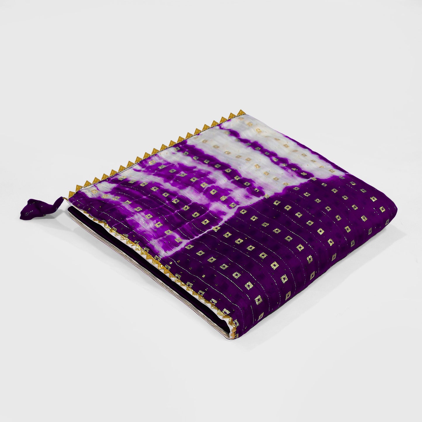 Violet Chiffon Saree, Batik Work Saree, Indian Traditional Saree, Women's Ethnic Clothing, Wedding Saree, Party Wear Saree Festival Saree, Chiffon Batik Saree, Designer Saree, Bloomaya Saree