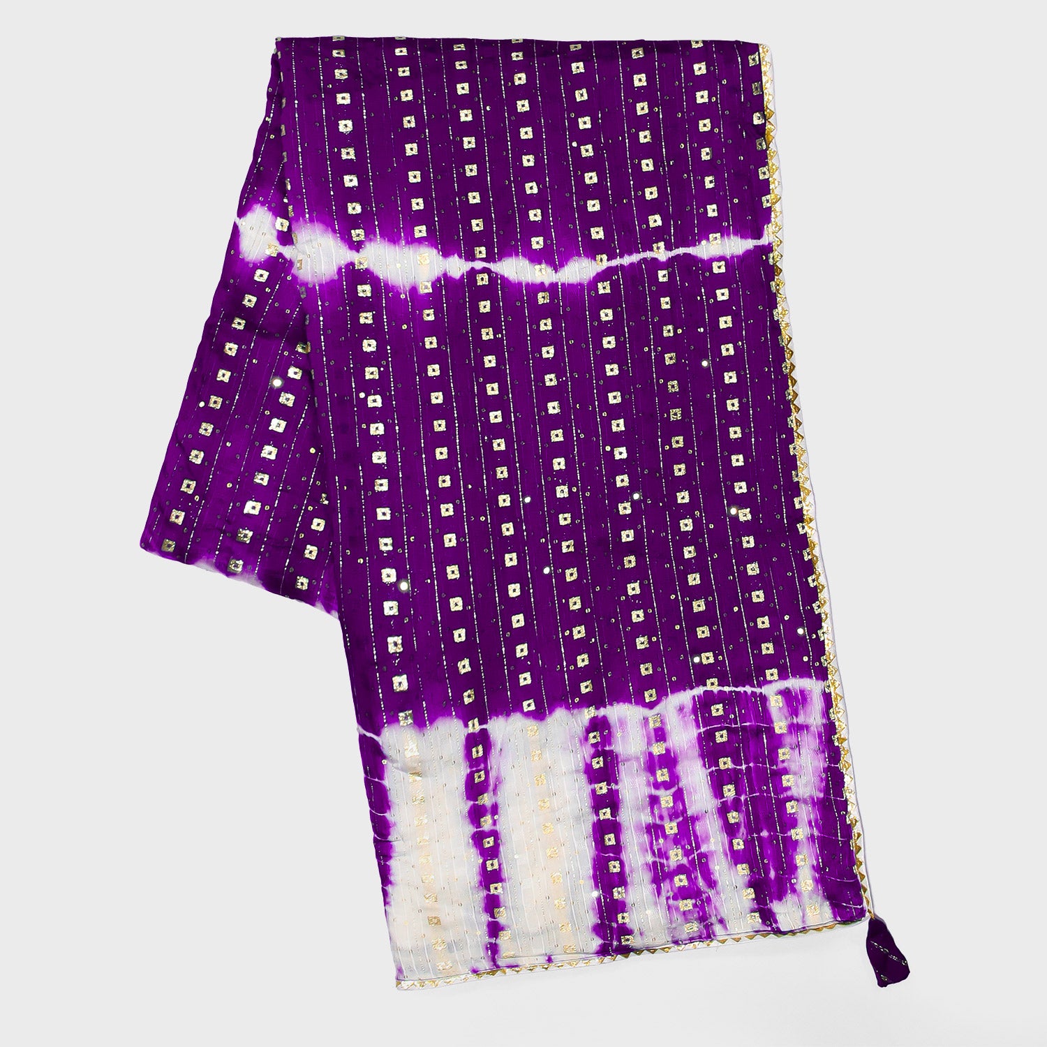 Violet Chiffon Saree, Batik Work Saree, Indian Traditional Saree, Women's Ethnic Clothing, Wedding Saree, Party Wear Saree Festival Saree, Chiffon Batik Saree, Designer Saree, Bloomaya Saree